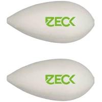 Plute Zeck Leader Float White, 2g, 2buc/pac