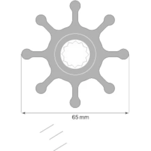 Impeller Nitril SPX FLOW 920-0003