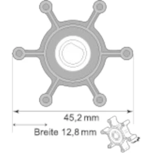 Impeller din Nitril SPX FLOW 09-1077B-9