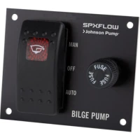 Panou de Comanda pentru Pompa de Santina SPX-FLOW ON-OFF-AUTO, 24V, Negru