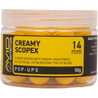 Pop Up AVID, Yellow, Creamy Scopex, 14mm, 50g