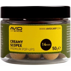 Pop Up Avid Premium, Creamy Scopex, 14mm, 50g