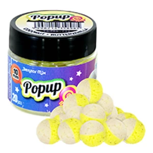 Pop-Up BENZAR MIX Method Mix Bicolor, Usturoi Squid, 10mm, 20buc/borcan
