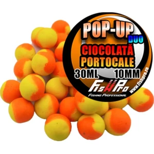 Pop-Up FISH PRO Duo, Orange Yellow, Cioco Porto, 10mm, 35buc
