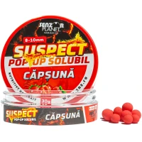 Pop Up SENZOR Suspect Solubil, Capsuna, 8-10mm, 30g