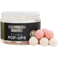 Pop-up Dynamite Baits Pink White Peppered Squid, 15mm 