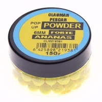 Pop-up Forte Powder Claumar Ananas 15gr 6mm