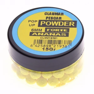 Pop-up Forte Powder Claumar Ananas 15GR 6mm Pop-up Forte Powder Claumar Ananas 15GR 6mm