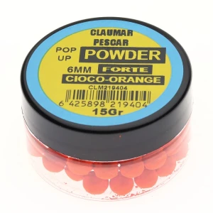 Pop-up Forte Powder Claumar Cioco - Orange 15GR 6mm Pop-up Forte Powder Claumar Cioco - Orange 15GR 6mm
