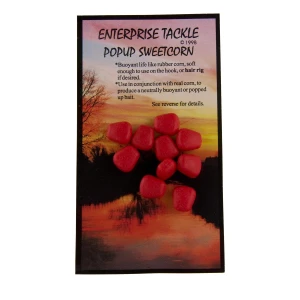 Porumb Artificial Enterprise Tackle Pop-Up Sweetcorn - Red/Strawberry Porumb Artificial Enterprise Tackle Pop-Up Sweetcorn - Red/Strawberry