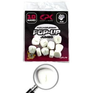 Porumb Flotant CPK Jumbo, Alb, 10buc/pac