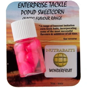 Porumb Flotant Dipuit Enterprise Tackle Cranberry & N-Butyric 8buc/flacon  Porumb Flotant Dipuit Enterprise Tackle Cranberry & N-Butyric 8buc/flacon