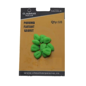 Porumb Flotant Gaurit Claumar 10Buc Verde Fluoro Porumb Flotant Gaurit Claumar 10Buc Verde Fluoro