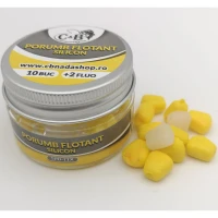 Porumb Flotant Silicon C&B SPD-TTX, 10 buc/cutie + 2 Fluo