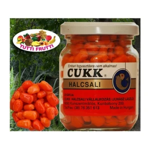 Porumb CUKK Fara Zeama,Tutti-Frutti, Portocaliu, 125g