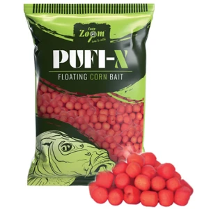 Pufuleti CARP ZOOM Pufi-X Floating Corn Bait Midi, Red, Strawberry, 25g