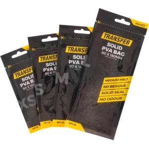 Pungi AVID Transfer Solid PVA Bags M, 7x14cm, 25buc/pac Pungi AVID Transfer Solid PVA Bags M, 7x14cm, 25buc/pac