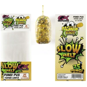 Pungi PVA CPK Premium Competition Fast Melt, 60/130mm, 25buc/pac