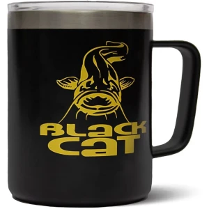 Cana Inox Black Cat Stainless Steel Thermal Mug Cana Inox Black Cat Stainless Steel Thermal Mug