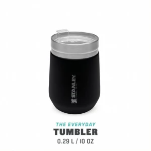 Cana Termoizolanta Stanley GO The Everyday Tumbler Matte Black Pebble 0.29 L Cana Termoizolanta Stanley GO The Everyday Tumbler Matte Black Pebble 0.29 L