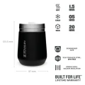 Cana Termoizolanta Stanley GO The Everyday Tumbler Matte Black Pebble 0.29 L