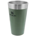 Cana Termoizolanta Stanley The Stacking Beer Pint 0.47L / 16oz, Hammertone Green