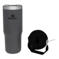 Cana Termoizolanta cu pai SANLEY The IceFlow Flip Straw Tumbler Guava Pink 0.89L / 30oz  Cana Termoizolanta cu pai SANLEY The IceFlow Flip Straw Tumbler Guava Pink 0.89L / 30oz