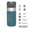 Sticla Apa Stanley The Quick Flip Water Bottle Lagoon 0.47L Sticla Apa Stanley The Quick Flip Water Bottle Lagoon 0.47L