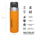 Sticla Termos Stanley, The Quick Flip Water Bottle, Saffron, 1.06L Sticla Termos Stanley, The Quick Flip Water Bottle, Saffron, 1.06L