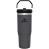 Termos STANLEY The Ice Flow Flip Straw Tumbler 2.0 Termokop, Gri, 0.89L