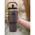Termos STANLEY The Ice Flow Flip Straw Tumbler 2.0 Termokop, Gri, 0.89L