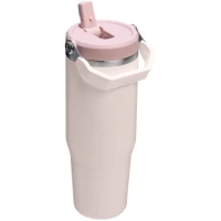 Termos Stanley The Ice Flow Flip Straw Tumbler 2.0 Termokop, Rose Quartz, 0.89l Termos Stanley The Ice Flow Flip Straw Tumbler 2.0 Termokop, Rose Quartz, 0.89l