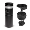 Termos STANLEY The NeverLeak Travel Mug Matte Black Pebble 0.47L 