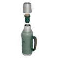 Termos Stanley Artisan Thermal Bottle, Hammertone Green, 1.4L Termos Stanley Artisan Thermal Bottle, Hammertone Green, 1.4L