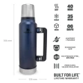 Termos Stanley The Legendary Classic Bottle Large Nightfall 1.4 l  Termos Stanley The Legendary Classic Bottle Large Nightfall 1.4 l