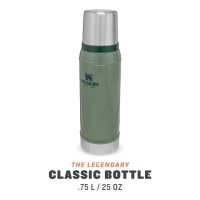 Termos Stanley The Legendary Classic Bottle Small Hammertone Green 0.75L  Termos Stanley The Legendary Classic Bottle Small Hammertone Green 0.75L