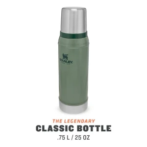 Termos Stanley The Legendary Classic Bottle Small Hammertone Green 0.75L  Termos Stanley The Legendary Classic Bottle Small Hammertone Green 0.75L