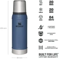 Termos Stanley, The Legendary Classic Thermo Bottle,Hammertone Lake, 0.75L Termos Stanley, The Legendary Classic Thermo Bottle,Hammertone Lake, 0.75L
