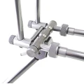 Rod Pod Aluminium FL 5 Posturi, Cadru Dublu Rod Pod Aluminium FL 5 Posturi, Cadru Dublu