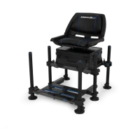 Scaun Modular Preston Absolute 5g 360, 96x70x61cm