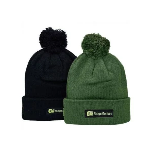 Caciula RidgeMonkey APEarel Bobble Beanie Hat Verde Caciula RidgeMonkey APEarel Bobble Beanie Hat Verde
