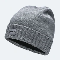 Fes Bkk Logo Beanie Grey, Marime L