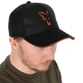 Sapca Fox Collection Baseball Cap Black & Orange Sapca Fox Collection Baseball Cap Black & Orange