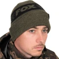Caciula Fox Collection Beanie Hat Green & Black