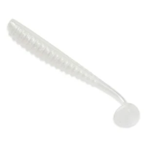  Shad Reins Aji Adder 3.8cm, culoare Pearl White Holo Glow 15 buc/plic