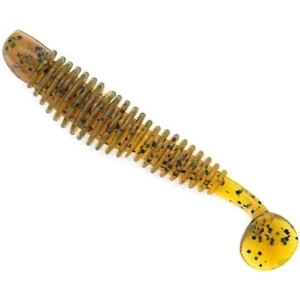  Shad Reins Bubbling,  Motoroil Pepper, 7.6cm, 8buc/plic