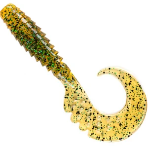 Grub FISHUP Fancy Grub 2.5cm, Caramel Green & Black, 12buc/pac