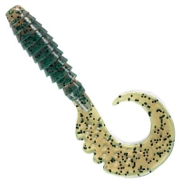 Grub FISHUP Fancy Grub 2.5cm, Motor Oil Pepper, 12buc/pac