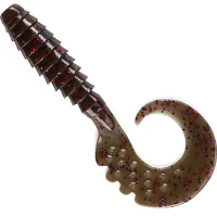 Grub FISHUP Fancy Grub 5cm, Green Pumpkin Brown Red & Purple, 10buc/pac Grub FISHUP Fancy Grub 5cm, Green Pumpkin Brown Red & Purple, 10buc/pac