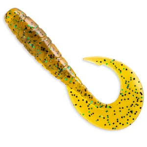 Grub FISHUP Mighty Grub 13.3cm, Caramel Green & Black, 4buc/pac